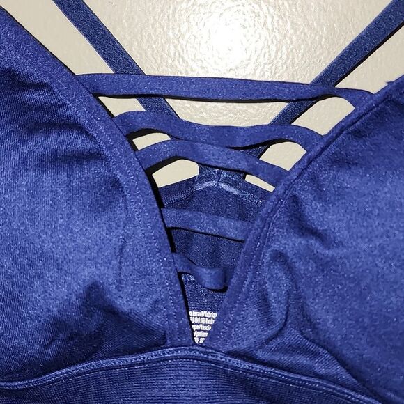 Victoria's‎ Secret Victoria Sport Blue Sports Bra Size Large - Picture 4 of 9